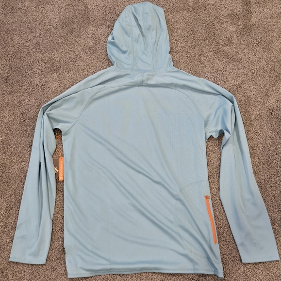 Howler Brothers Men's Large Loggerhead Hoodie. Nile Blue Color - Picture 2 of 4